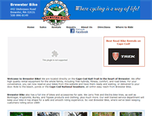 Tablet Screenshot of brewsterbike.com